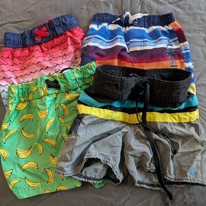 Colorful Kids Swim Shorts Set LOT